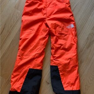 The North Face Vibrant Orange Ski Pants